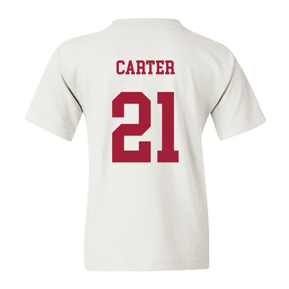 Arkansas - NCAA Softball : Ava Carter - Sports Shersey Youth T-Shirt-1