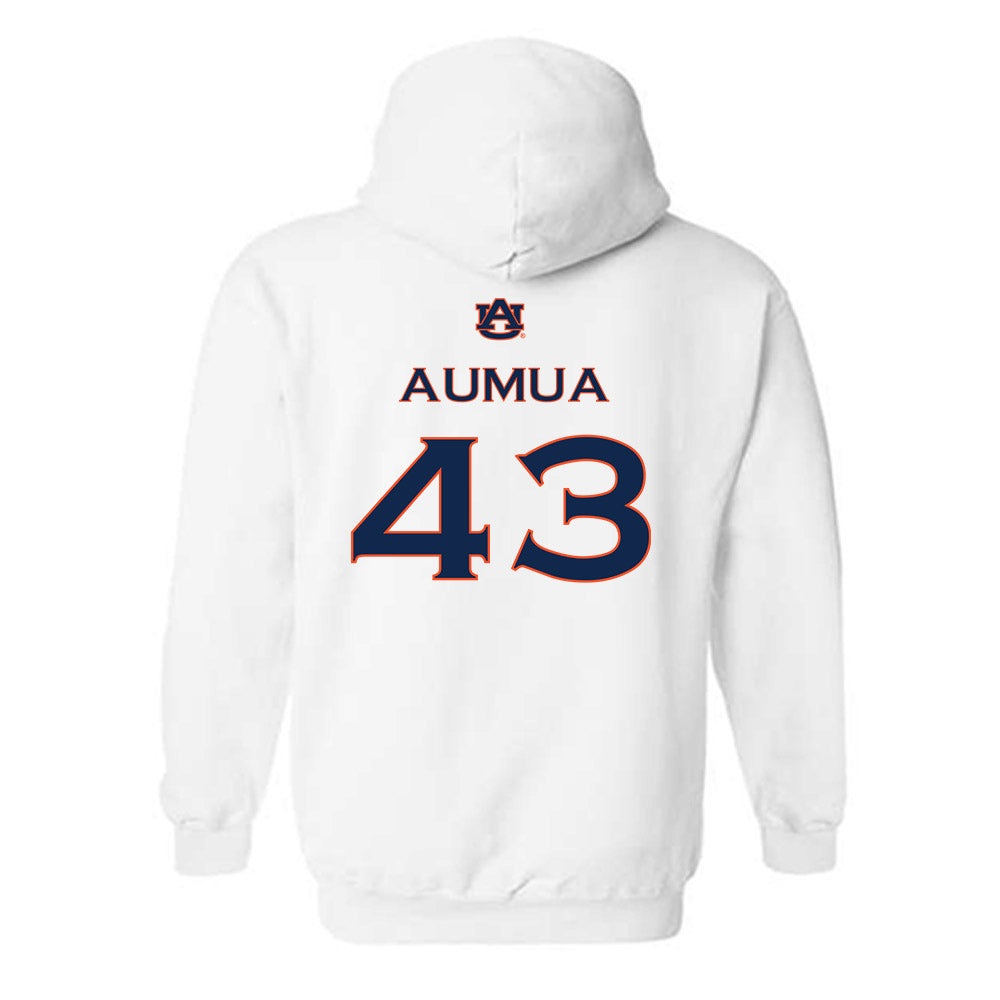 Auburn - NCAA Softball : Delaney Aumua - Replica Shersey Hooded Sweatshirt-1