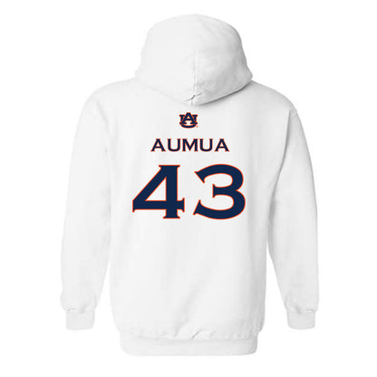 Auburn - NCAA Softball : Delaney Aumua - Replica Shersey Hooded Sweatshirt-1