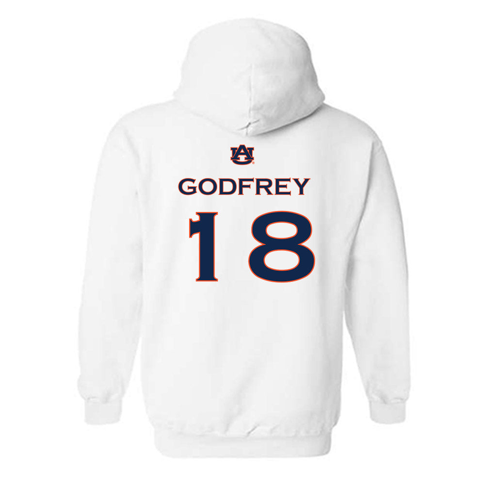 Auburn - NCAA Softball : Brit Godfrey - Replica Shersey Hooded Sweatshirt-1