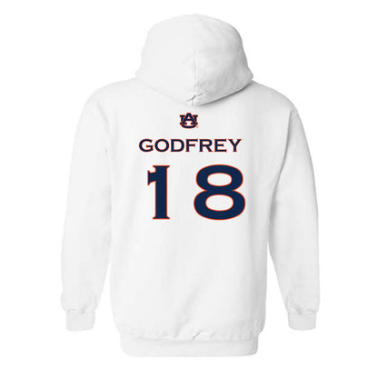 Auburn - NCAA Softball : Brit Godfrey - Replica Shersey Hooded Sweatshirt-1