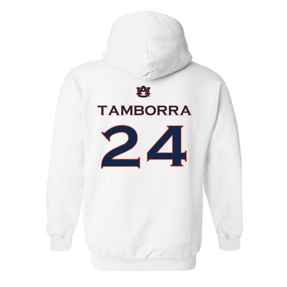 Auburn - NCAA Softball : Malayna Tamborra - Replica Shersey Hooded Sweatshirt