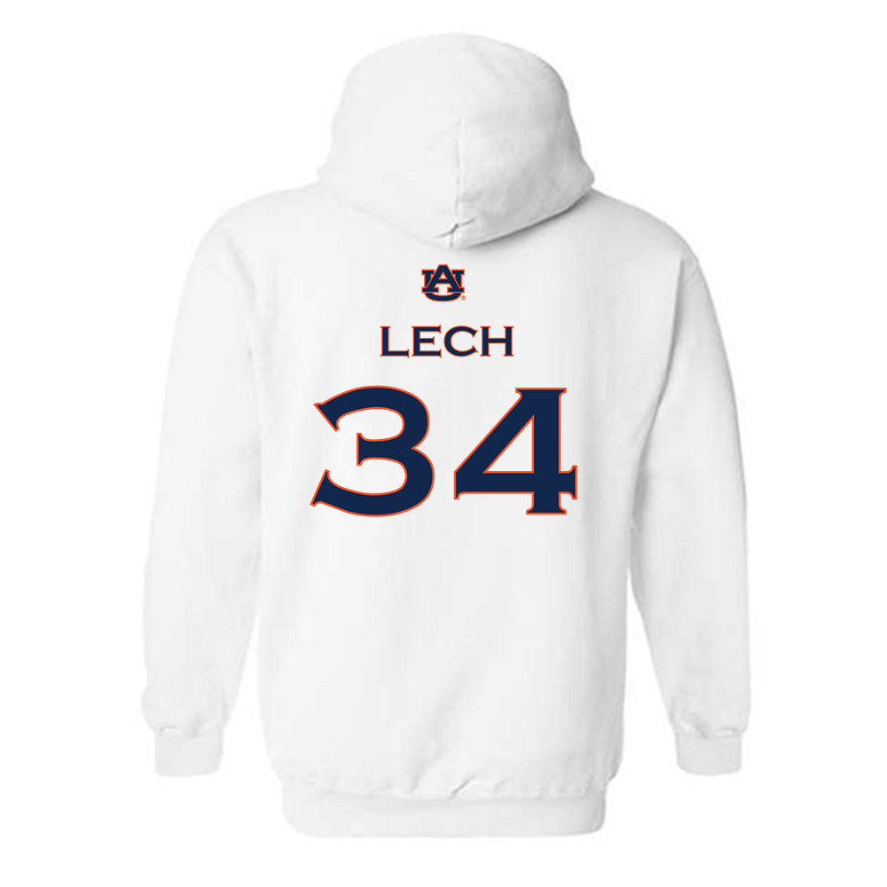 Auburn - NCAA Softball : Amelia Lech - Hooded Sweatshirt Replica Shersey