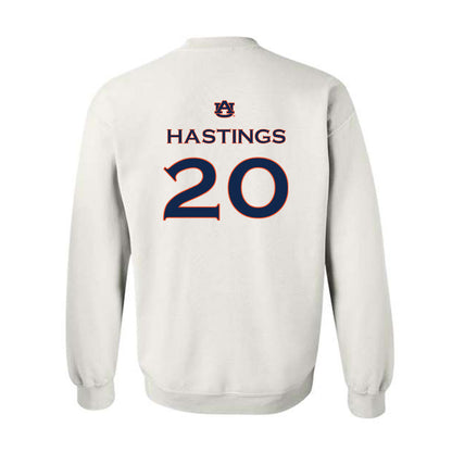 Auburn - NCAA Softball : Alyssa Hastings - Replica Shersey Crewneck Sweatshirt-1