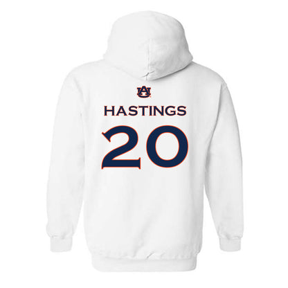 Auburn - NCAA Softball : Alyssa Hastings - Replica Shersey Hooded Sweatshirt-1