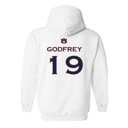 Auburn - NCAA Softball : Blayne Godfrey - Replica Shersey Hooded Sweatshirt-1