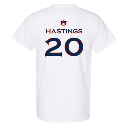 Auburn - NCAA Softball : Alyssa Hastings - Replica Shersey T-Shirt-1