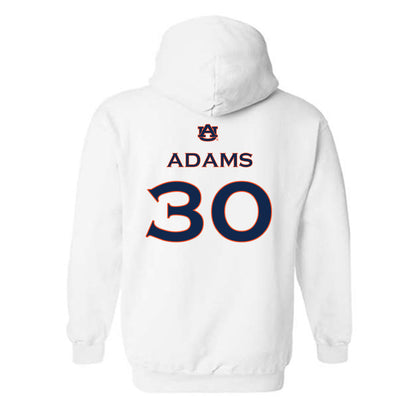 Auburn - NCAA Softball : Jolie Adams - Replica Shersey Hooded Sweatshirt-1