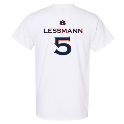 Auburn - NCAA Softball : georgia lessmann - Replica Shersey T-Shirt-1