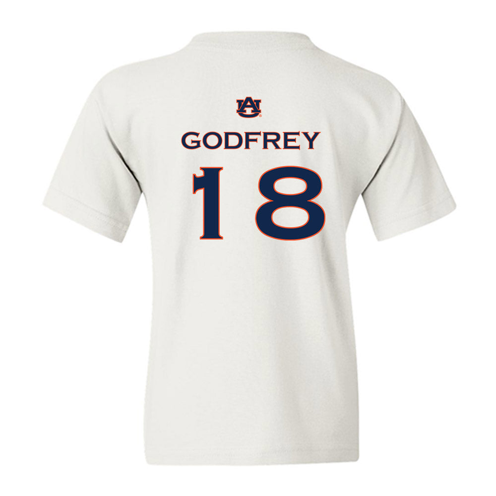 Auburn - NCAA Softball : Brit Godfrey - Replica Shersey Youth T-Shirt-1