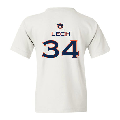 Auburn - NCAA Softball : Amelia Lech - Youth T-Shirt Replica Shersey