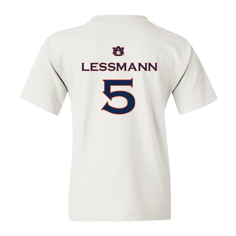 Auburn - NCAA Softball : georgia lessmann - Replica Shersey Youth T-Shirt-1