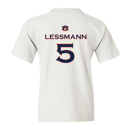 Auburn - NCAA Softball : georgia lessmann - Replica Shersey Youth T-Shirt-1
