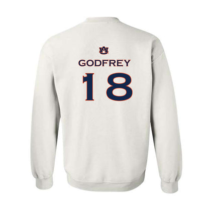 Auburn - NCAA Softball : Brit Godfrey - Replica Shersey Crewneck Sweatshirt-1