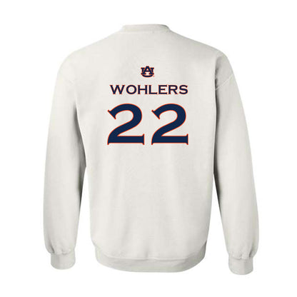 Auburn - NCAA Softball : Anna Wohlers - Crewneck Sweatshirt Replica Shersey