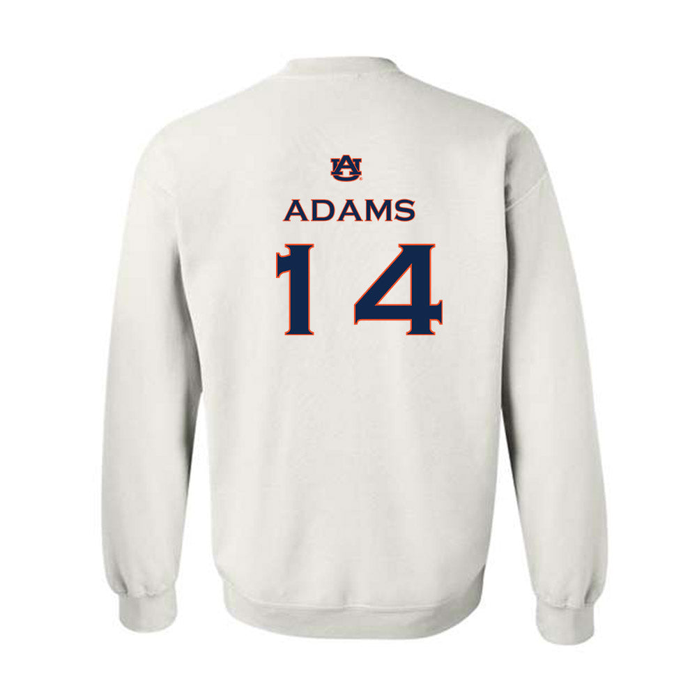 Auburn - NCAA Softball : AnnaLea Adams - Replica Shersey Crewneck Sweatshirt-1