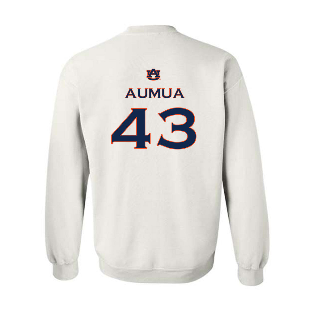 Auburn - NCAA Softball : Delaney Aumua - Replica Shersey Crewneck Sweatshirt-1