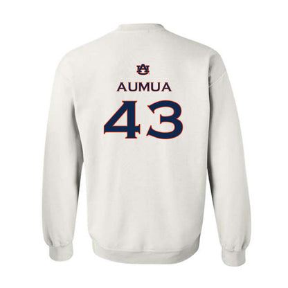 Auburn - NCAA Softball : Delaney Aumua - Replica Shersey Crewneck Sweatshirt-1