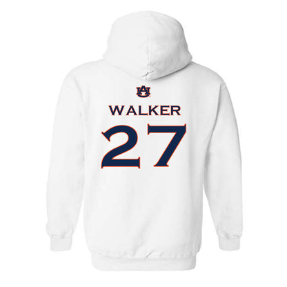 Auburn - NCAA Softball : Mckaela Walker - Replica Shersey Hooded Sweatshirt-1