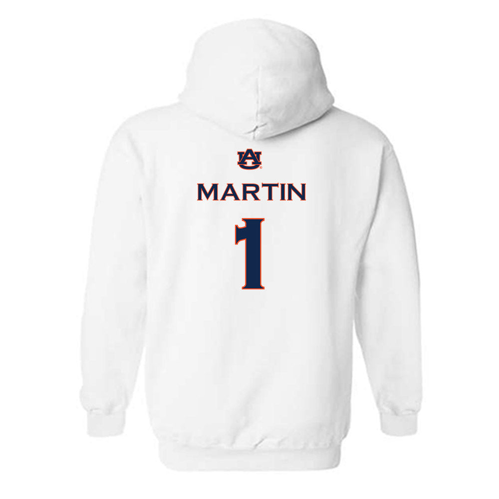 Auburn - NCAA Softball : Thalia Martin - Replica Shersey Hooded Sweatshirt