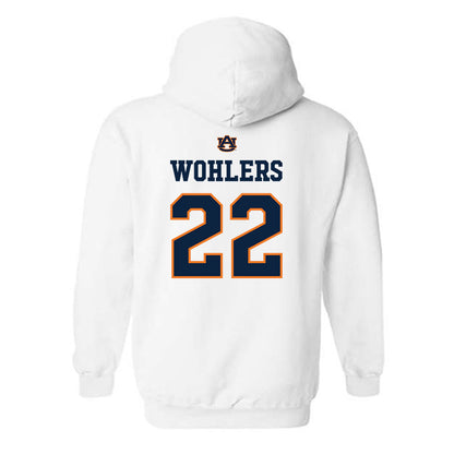 Auburn - NCAA Softball : Anna Wohlers - Hooded Sweatshirt Sports Shersey