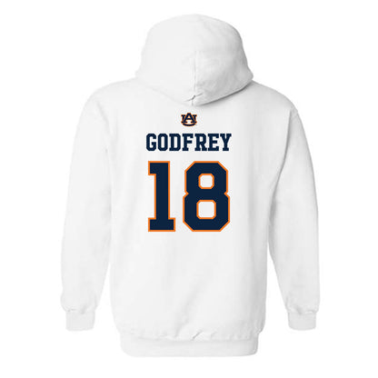 Auburn - NCAA Softball : Brit Godfrey - Sports Shersey Hooded Sweatshirt-1