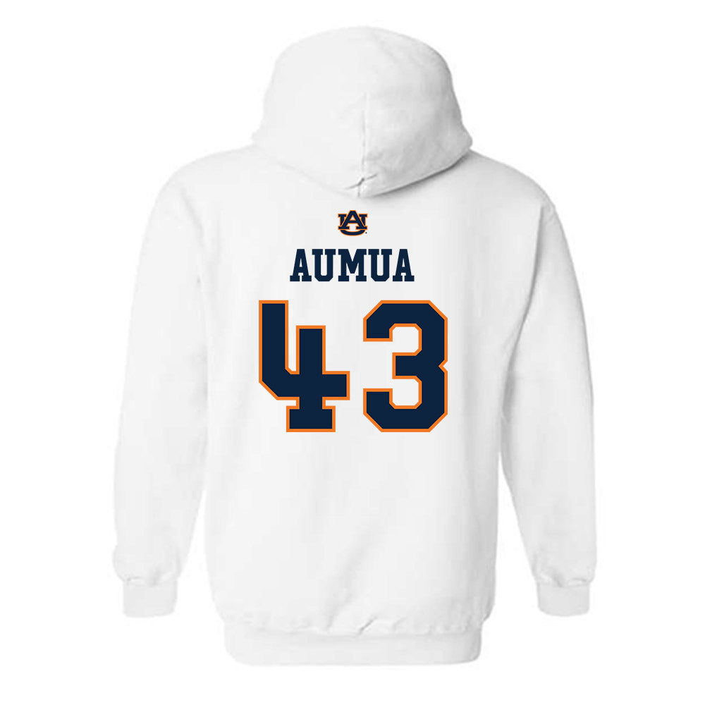 Auburn - NCAA Softball : Delaney Aumua - Sports Shersey Hooded Sweatshirt-1