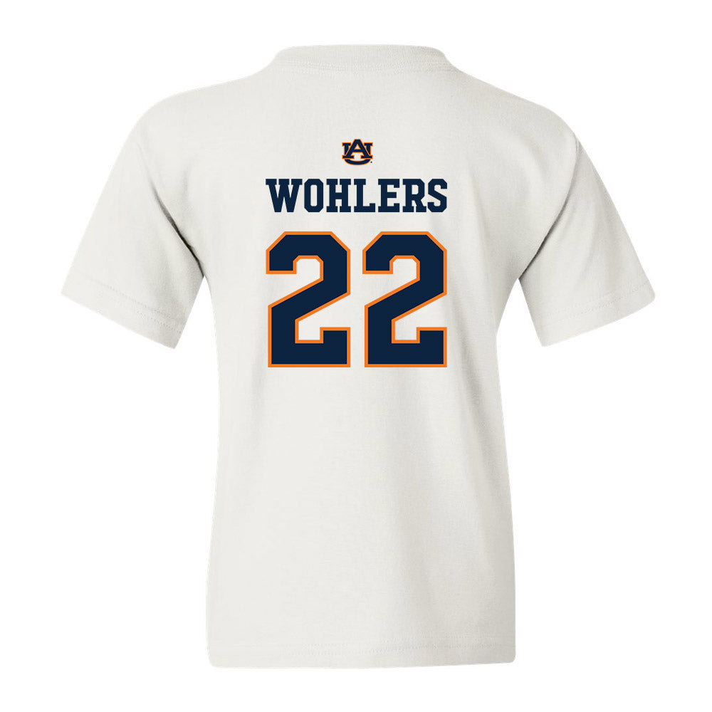 Auburn - NCAA Softball : Anna Wohlers - Youth T-Shirt Sports Shersey