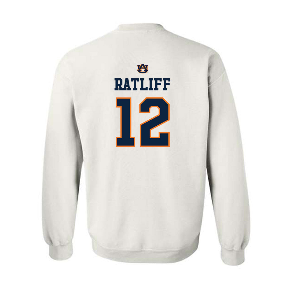 Auburn - NCAA Softball : Ava Ratliff - Sports Shersey Crewneck Sweatshirt-1
