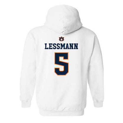 Auburn - NCAA Softball : georgia lessmann - Sports Shersey Hooded Sweatshirt-1