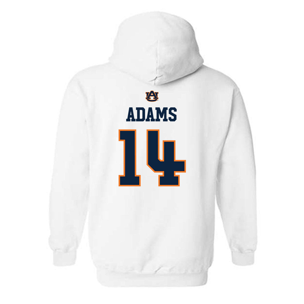 Auburn - NCAA Softball : AnnaLea Adams - Sports Shersey Hooded Sweatshirt-1