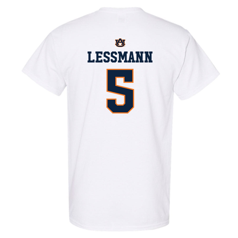 Auburn - NCAA Softball : georgia lessmann - Sports Shersey T-Shirt-1
