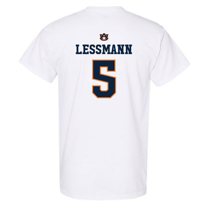 Auburn - NCAA Softball : georgia lessmann - Sports Shersey T-Shirt-1