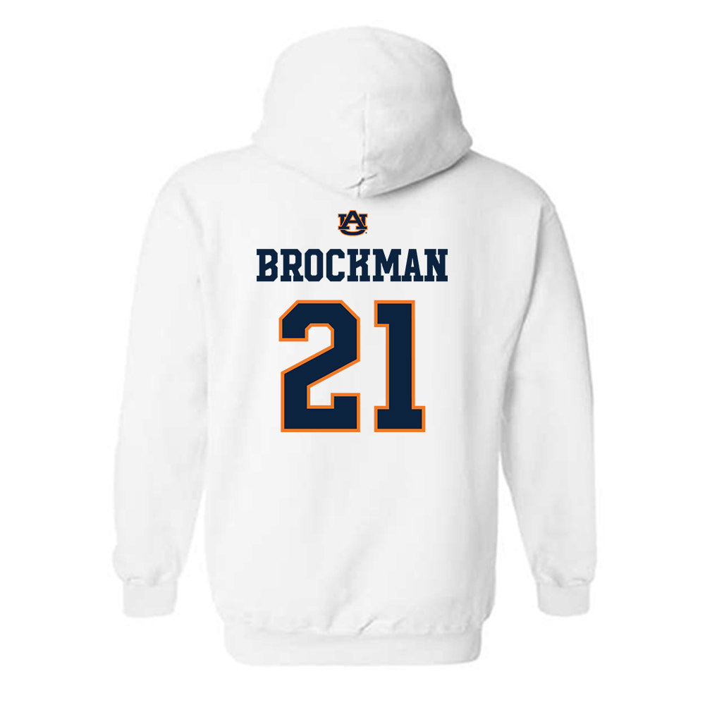 Auburn - NCAA Softball : Kylie Brockman - Sports Shersey Hooded Sweatshirt-1