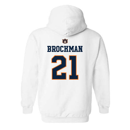 Auburn - NCAA Softball : Kylie Brockman - Sports Shersey Hooded Sweatshirt-1