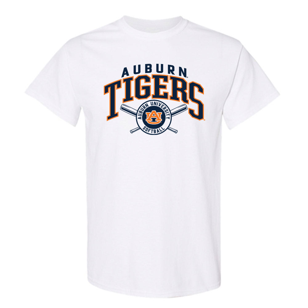 Auburn - NCAA Softball : georgia lessmann - Sports Shersey T-Shirt-0