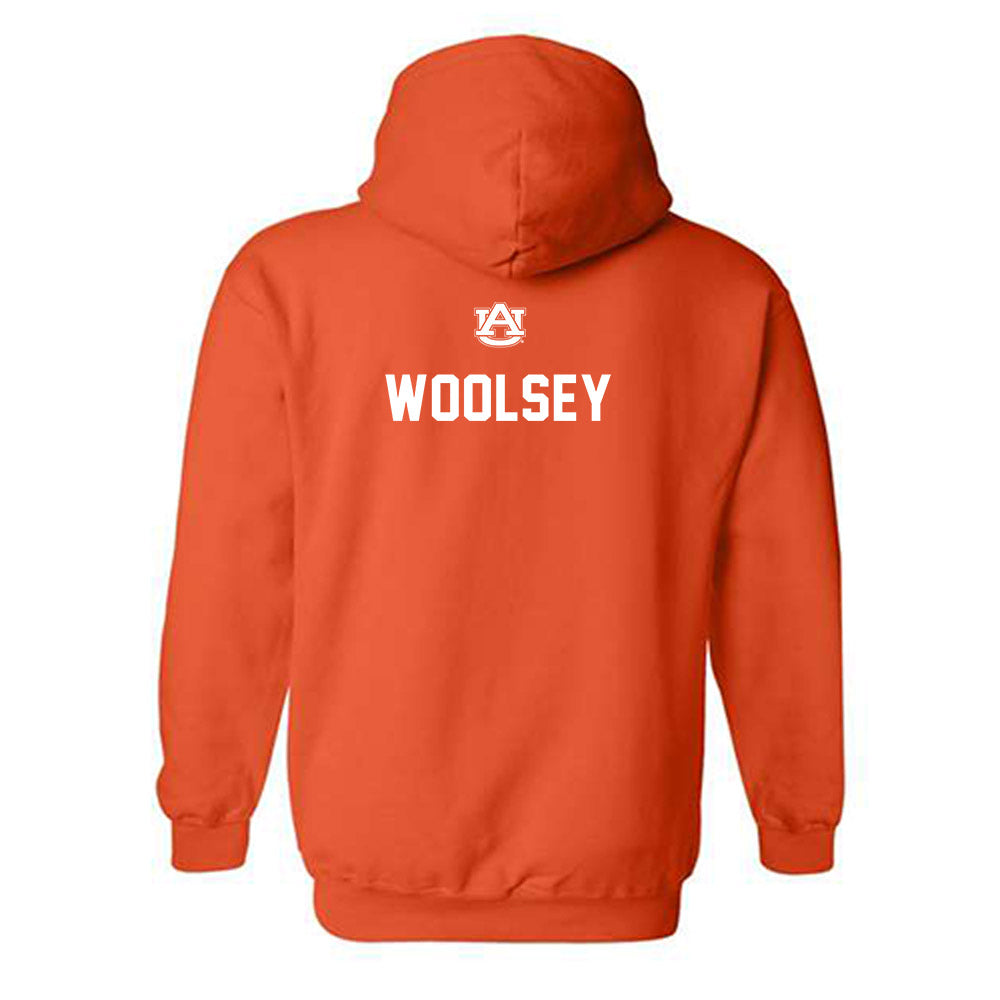 Auburn - NCAA Women's Gymnastics : Jersie Woolsey - Generic Shersey Hooded Sweatshirt-1