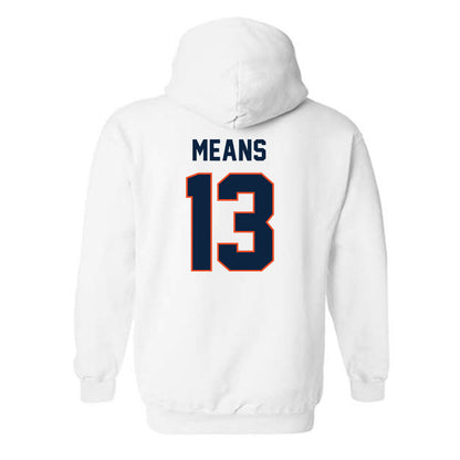 Auburn - NCAA Women's Soccer : Asha Means - Sports Shersey Hooded Sweatshirt-1