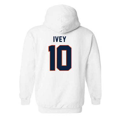 Auburn - NCAA Women's Soccer : Grace Ivey - Sports Shersey Hooded Sweatshirt-1