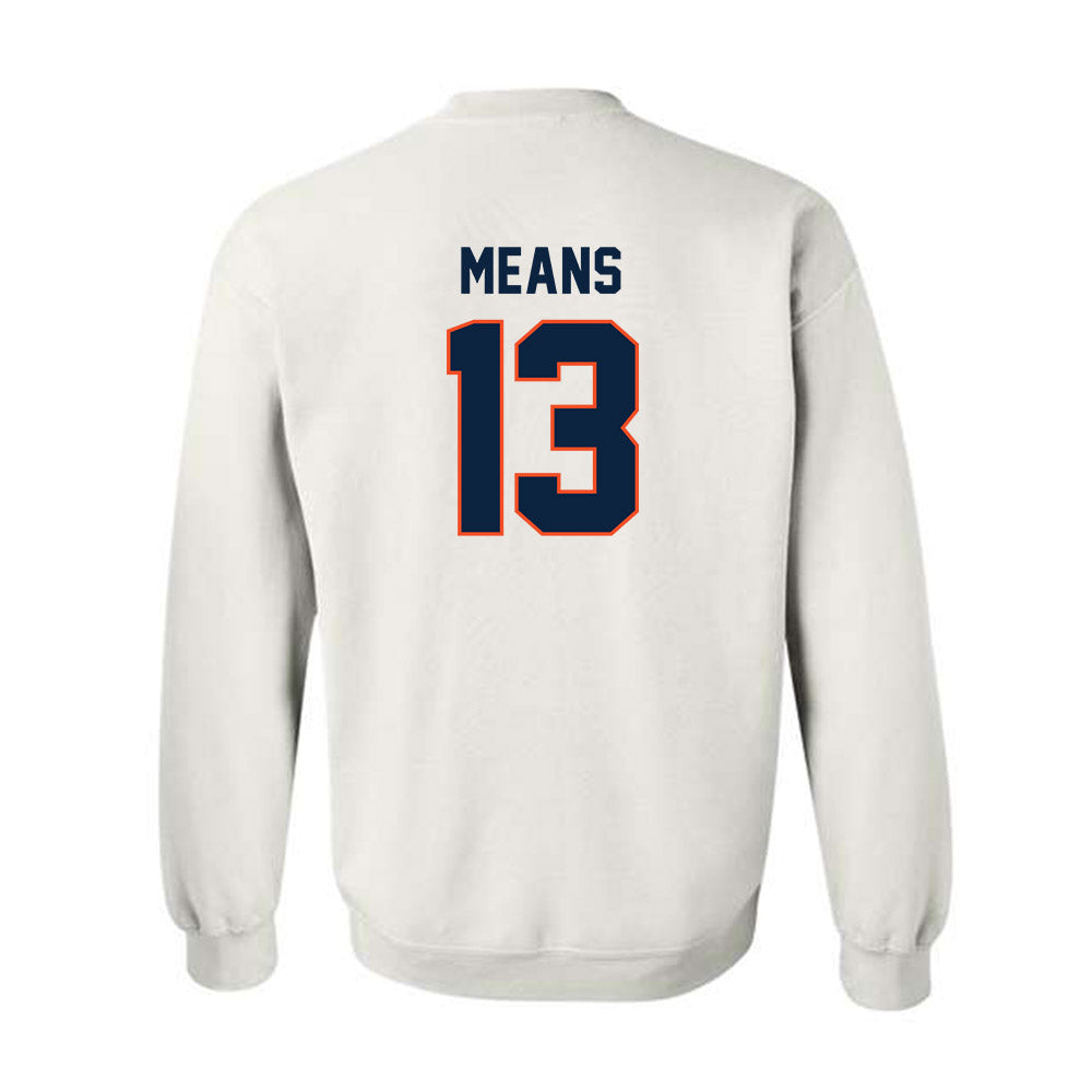 Auburn - NCAA Women's Soccer : Asha Means - Sports Shersey Crewneck Sweatshirt-1