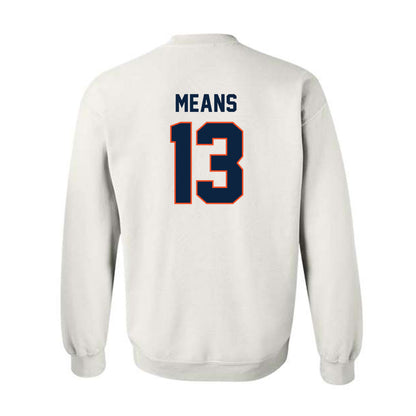 Auburn - NCAA Women's Soccer : Asha Means - Sports Shersey Crewneck Sweatshirt-1