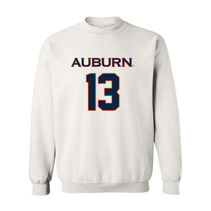 Auburn - NCAA Women's Soccer : Asha Means - Sports Shersey Crewneck Sweatshirt-0