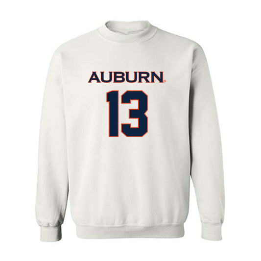 Auburn - NCAA Women's Soccer : Asha Means - Sports Shersey Crewneck Sweatshirt-0