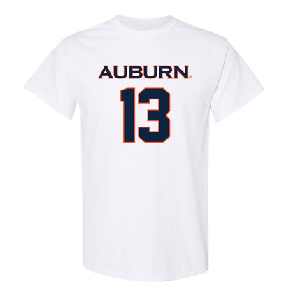 Auburn - NCAA Women's Soccer : Asha Means - Sports Shersey T-Shirt-0