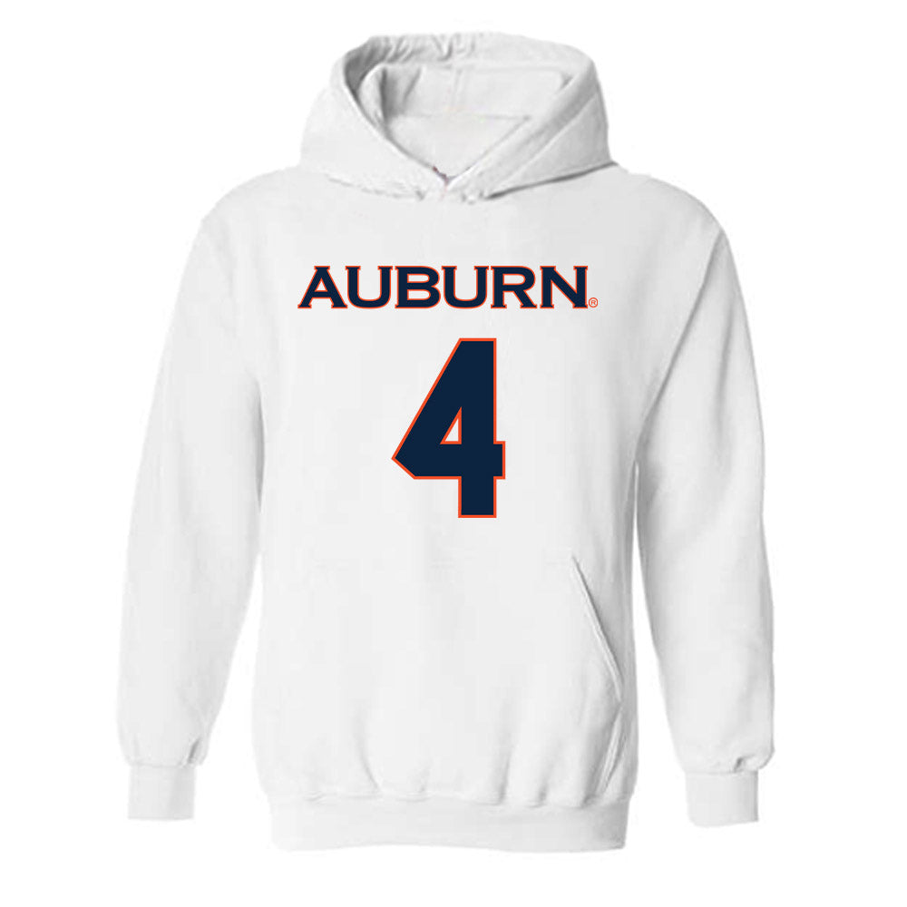 Auburn - NCAA Women's Soccer : Taylor Chism - Sports Shersey Hooded Sweatshirt-0