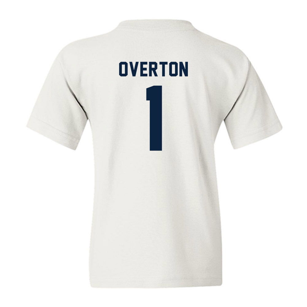 Auburn - NCAA Men's Basketball : Kevin Overton - Classic Shersey Youth T-Shirt-1