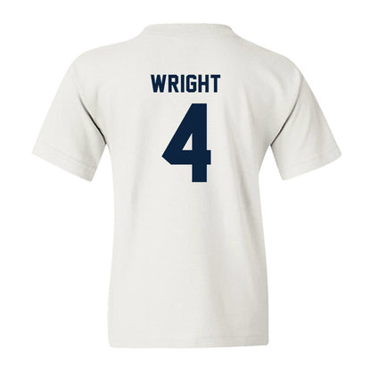 Auburn - NCAA Baseball : Carter Wright - Classic Shersey Youth T-Shirt-1