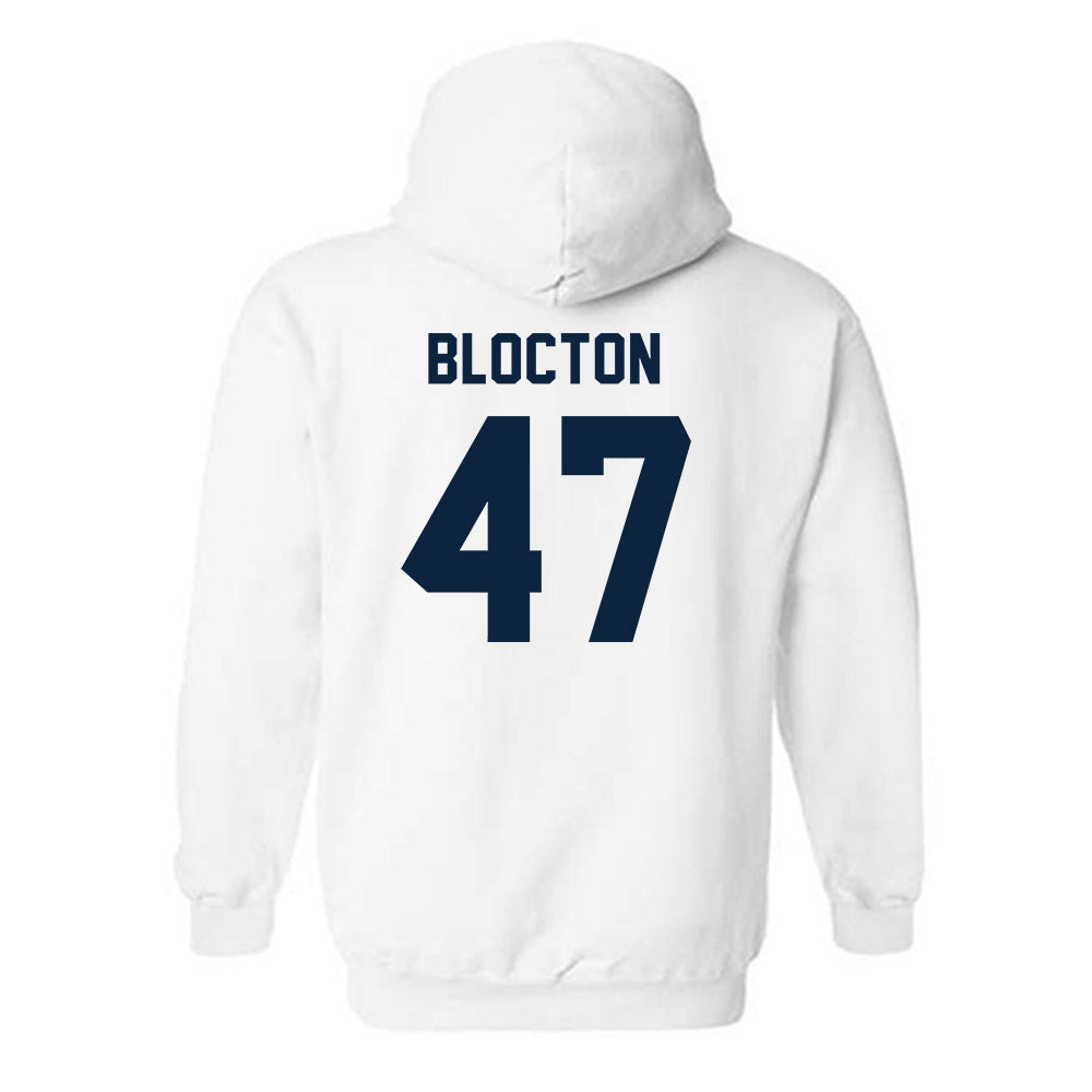 Auburn - NCAA Football : Malik Blocton - Classic Shersey Hooded Sweatshirt-1