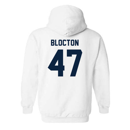Auburn - NCAA Football : Malik Blocton - Classic Shersey Hooded Sweatshirt-1