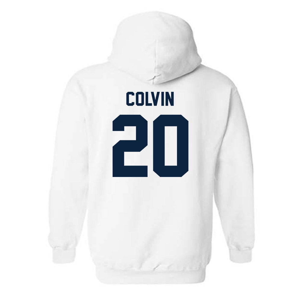 Auburn - NCAA Football : John Colvin - Classic Shersey Hooded Sweatshirt-1